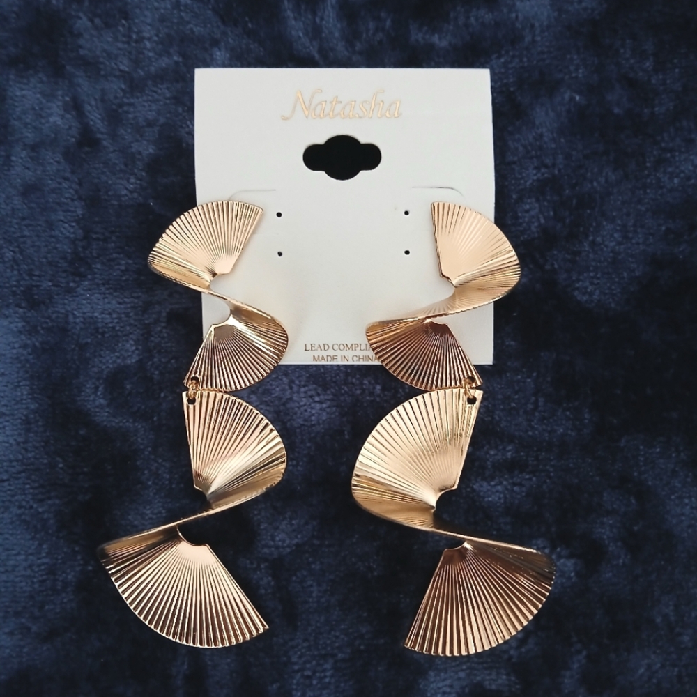 Golden earrings
